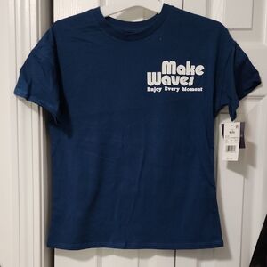 Grayson Threads Blue 'Make Waves' Kids Tee